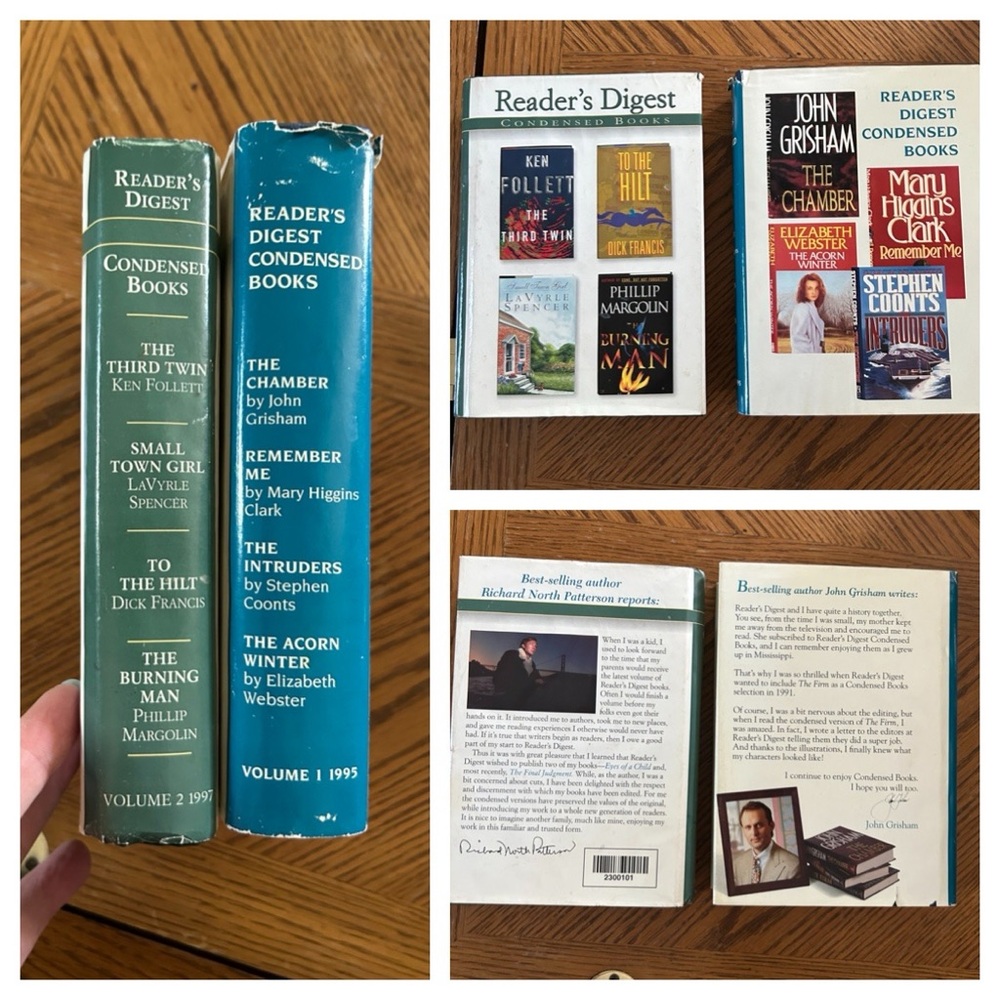 VINTAGE READERS DIGEST Condensed Hardback Books